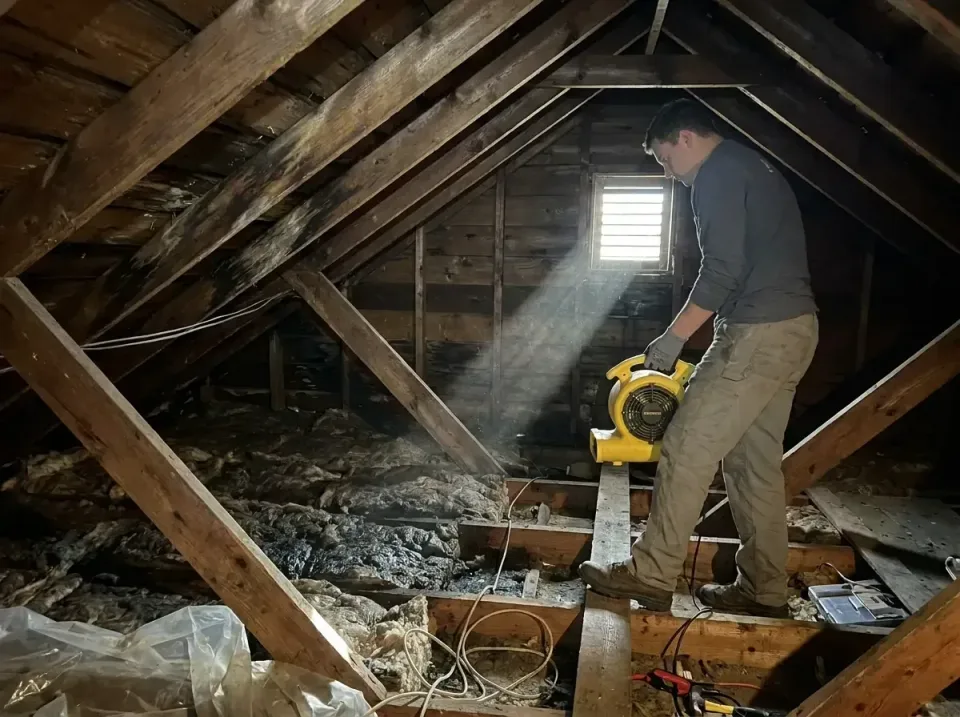 attic-water-damage-drying-proc-007 — frequently asked questions, Emergency Water Extraction & 24/7 Flood Response in Cross C…